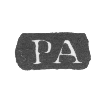 Клеймо мастера Айраксинен Петер - Ленинград - инициалы "PA"