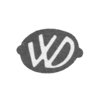 德雷尔·沃尔特·马丁的大师之印- 哈普萨尔- 缩写为“WD”- 1701年至1739年。