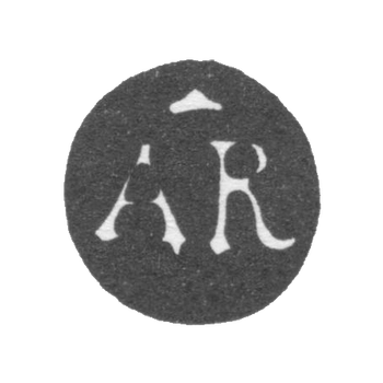 1729-1748 年 在莫斯科的迷宫大师 - 阿纳西的渔民 - “AR”的首字母 - 1729-1748 年