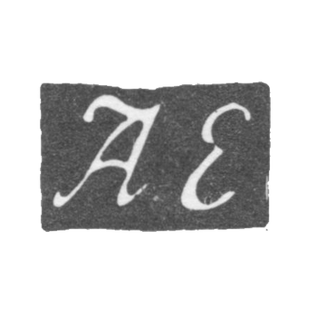Claymo, unknown Master Polozca, initials AE, 1858.