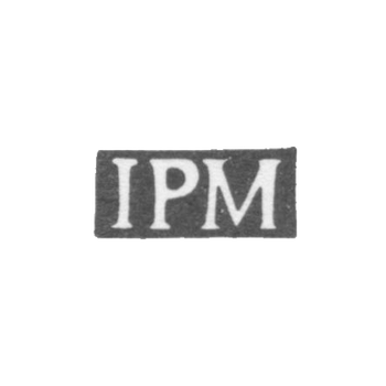 Claymo of an unknown Master of Costrom - initials of IRM - 1820.