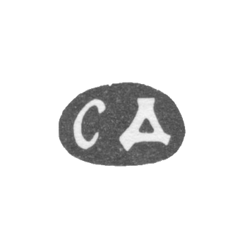 Клеймо мастера Дементьев Семен - Москва - инициалы "СД" - 1820-1861 гг.