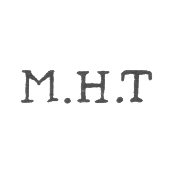 克莱莫大师蒂里翁·米哈埃尔·亨利克 - 列宁格勒 - 首字母“M.H.T”