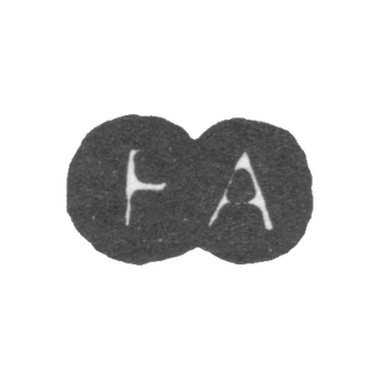 Клеймо мастера Айраксинен Петер - Ленинград - инициалы "PA"