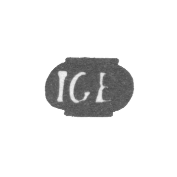 埃本·约翰·乔治的师傅印章 - 里加 - 简称 "IGB"