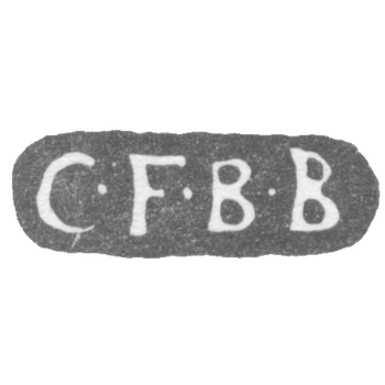 克莱莫大师布雷登贝格卡尔·弗雷德里克 - 列宁格勒 - “C-F-B-B”的首字母