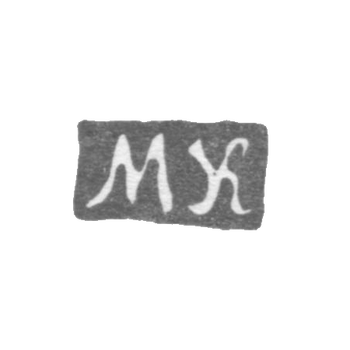 未知大师的污名 - 缩写“ MK” -1837-1869。