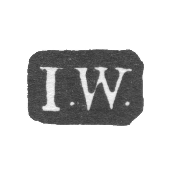 克雷莫大师瓦吕斯·约翰 - 列宁格勒 - 首字母“I.W.”