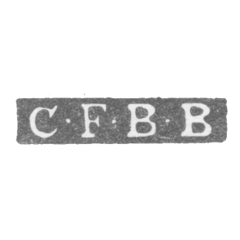 克莱莫大师布雷登贝格卡尔·弗雷德里克 - 列宁格勒 - “C-F-B-B”的首字母