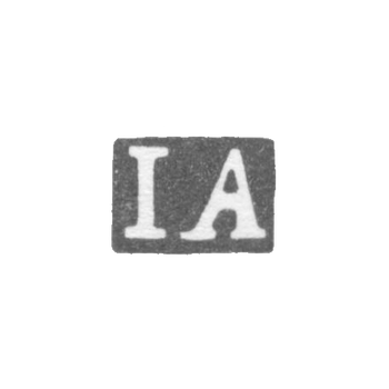 1830 年代莫斯科未知大师的克莱莫 - “IA”的首字母.