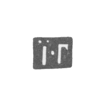Claymo of an unknown master of Moscow - initials I-G - 1867-1872.