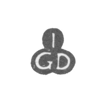 The stigma of the master Dehio Johann Gottfried - Tallinn - initials "IGD" - 1771-1790.