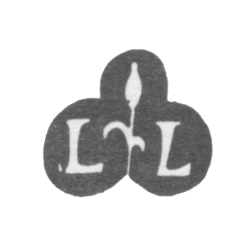 纳尔瓦(Narva)未知大师的污名 - 缩写“ LL” - 17世纪