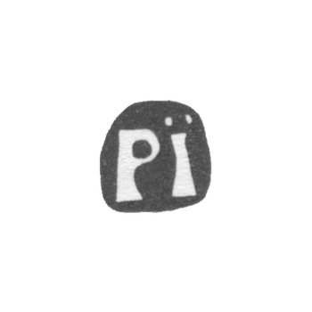 1729年,莫斯科未知大师的克莱莫 - “PI”的首字母.