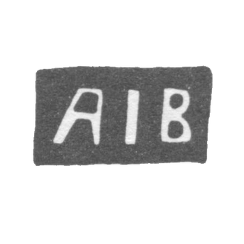 未知大师塔尔图的污名 - 缩写“ AIB” -1862