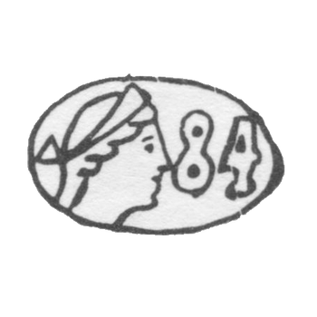 Клеймо окружных пробирных управление 1908-1926 гг. - Москва