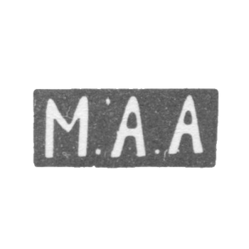 Mr. Andreyev Matrena Andreyevna - Moscow - initials of M.A.A. - 1894-1908.