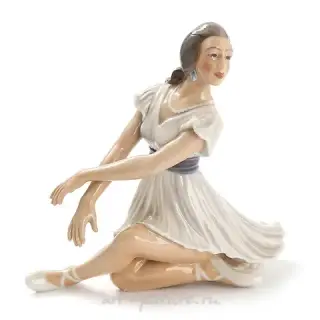 Porcelain figurine "Etude." Dahl-Jensen, 20th century.