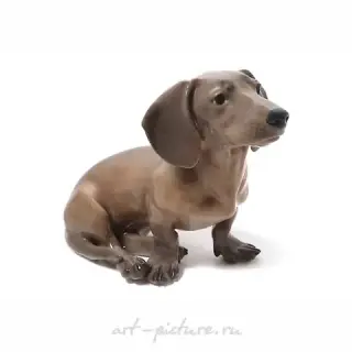 瓷制摆件（小雕像）"腊肠犬" 皇家哥本哈根