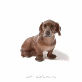瓷制小雕像 "腊肠犬" Dahl-Jensen