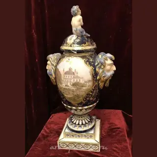 "Royal Copenhagen vase 19th century"