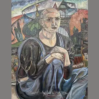 The translation of "Портрет современницы" into English is "Portrait of a Contemporary Woman."