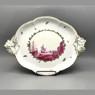 "Oval tray KPM Gotzkowsky"