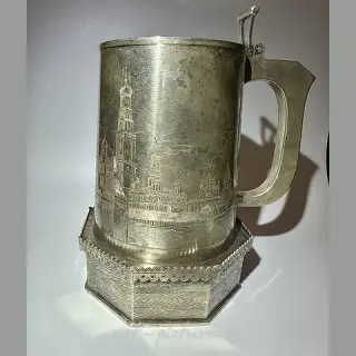 展示性杯子，莫斯科风景，银制，5号艺术工坊