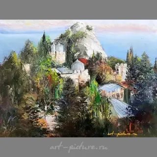 "Simferopol oil, canvas"