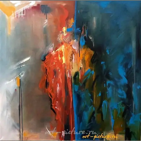 "Object of Admiration (Thirty-Year-Old Woman) Oil on Canvas"