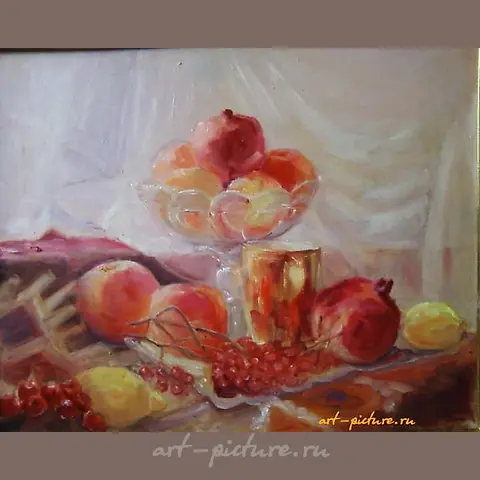 "East Still Life, canvas on cardboard, oil"