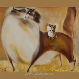 Я и Ты масло, холст 