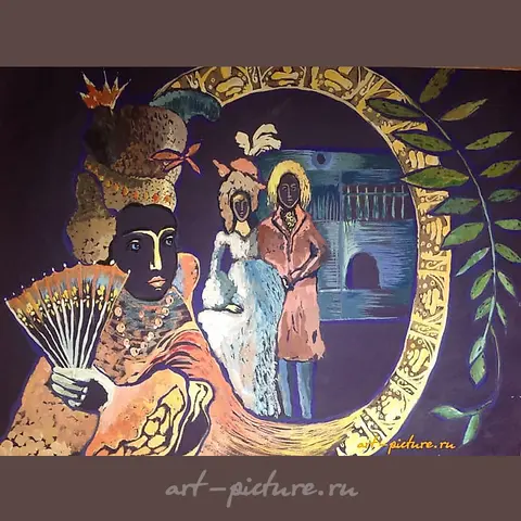 The translation of "Париж Гуашь" into English is "Paris Gouache."