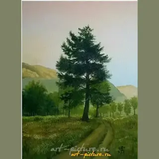 "Beginning of September, canvas, oil"