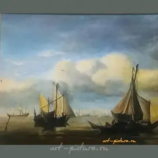 The Silent Sea (copy) Canvas, oil paint
