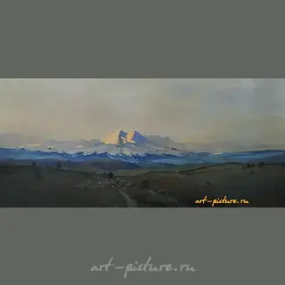 View of Elbrus Canvas/Oil