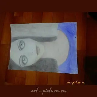 The translation of "Взгляд акварельные карандаши" into English is "A Look at Watercolor Pencils."