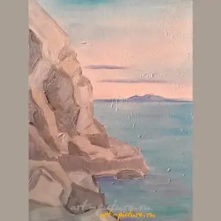 Крым. Родной. Нежность. холст, масло 
