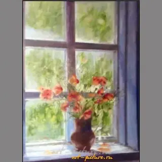 Утро Масло, кисть 