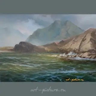 " Волнение масло, холст, лак 