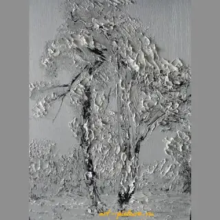 冬季森林油画 DVP