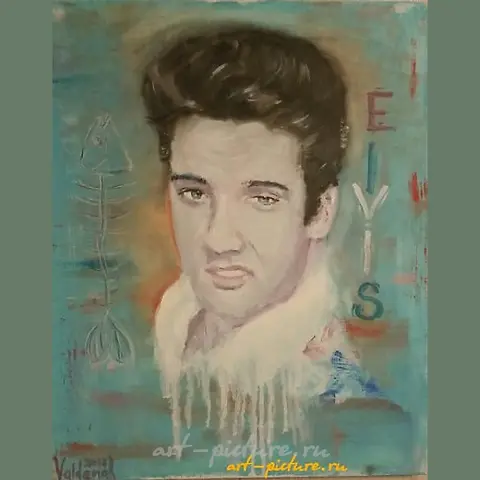 The translation of "Элвис масло холст" into English is "Elvis oil canvas."
