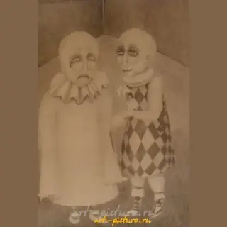 Нежность бумага,карандаш 