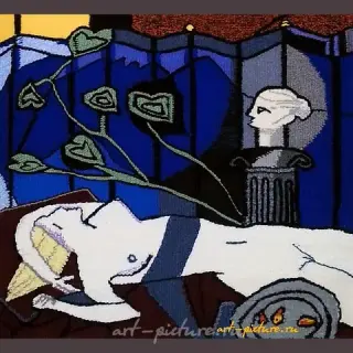 The translation of "Обнаженная Ручное ткачество" into English is "Naked Hand Weaving."
