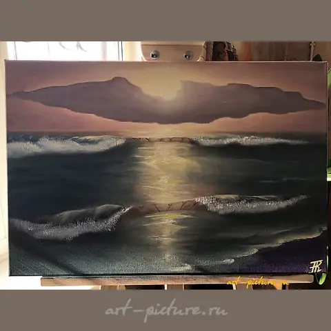 Вечер для двоих холст, масло 
