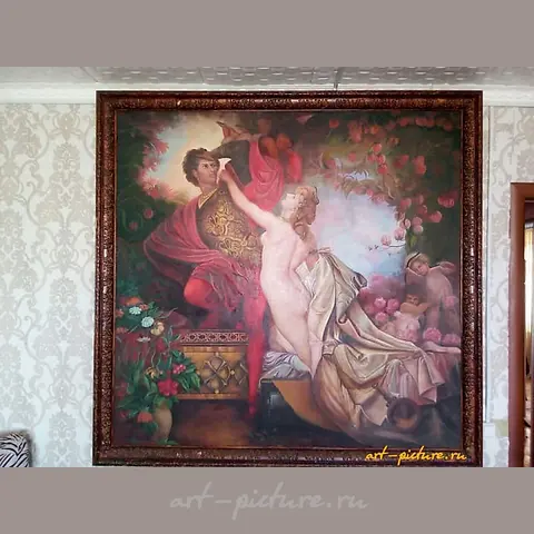 "The Attraction of Opposites Oil, Canvas"