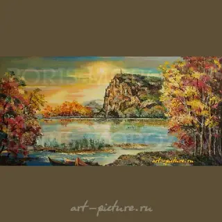 "Marina Rock" Canvas / Oil