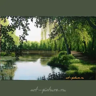 Летний полдень Масло,холст 