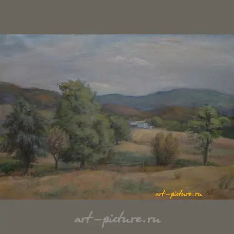 Крымский мотив. Холст, масло. 44 х 62 см