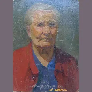Model. Cardboard, oil paint. 27 x 20 cm.